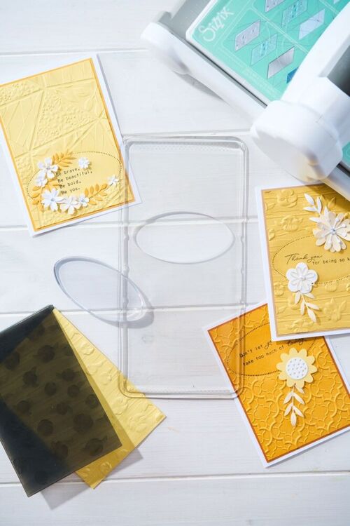 Sizzix Dimensional Diffuser by Stacey Park Accessory - Oval Plate